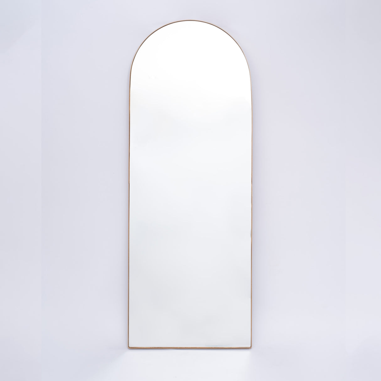 Espejo Ibiza Arco Superior Dorado 50x150cm con Marco Metálico - Espejos Decorativos | Bylmo