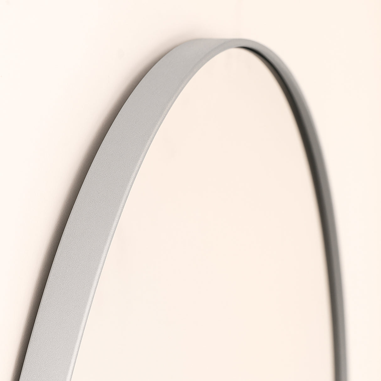 Espejo de Pared Ibiza Plata 50x150cm Arco Superior con Marco Metalico - ESPEJOS DE PARED | Bylmo