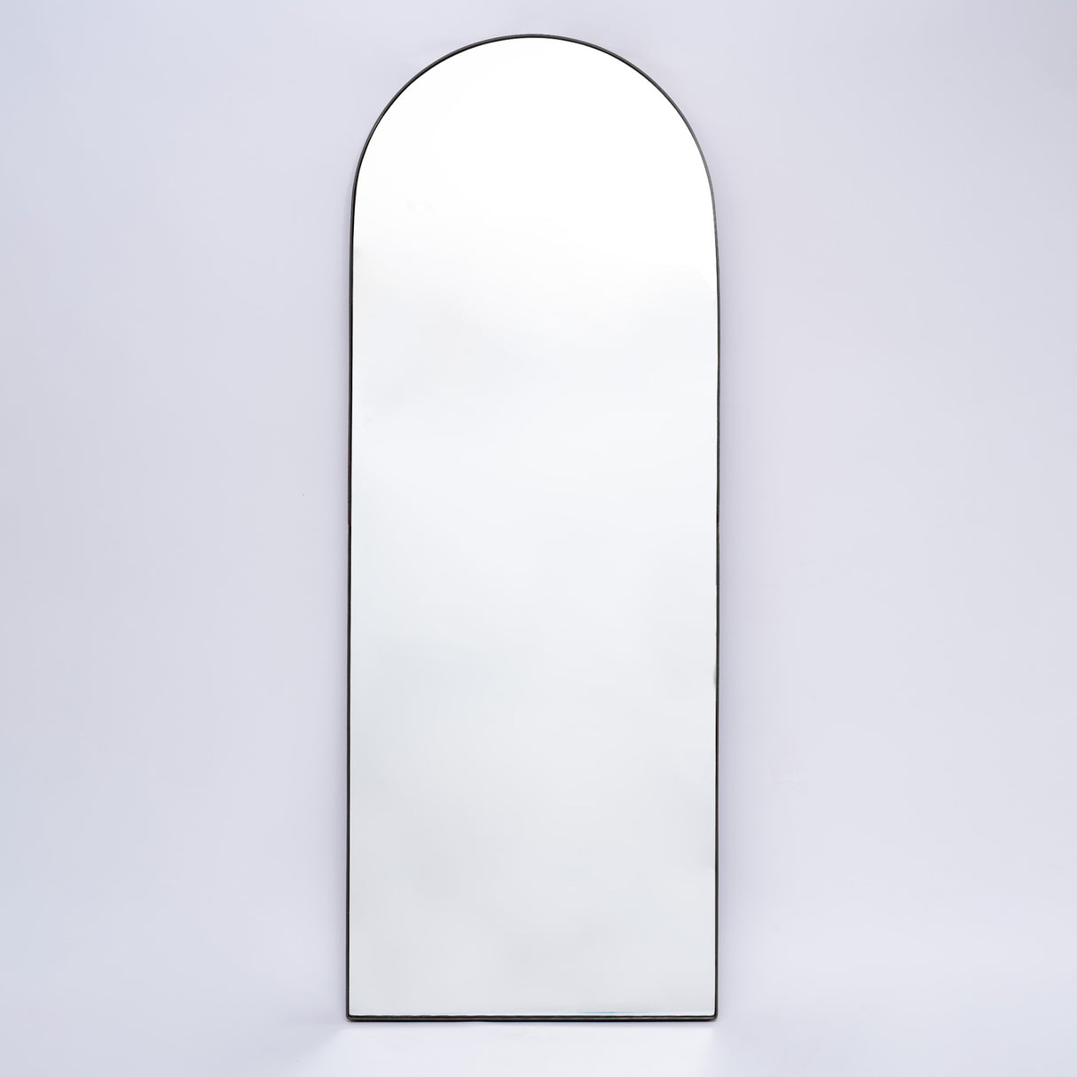 Espejo Ibiza Arco Superior Negro 70x170cm con Marco Metálico - Espejos Decorativos | Bylmo