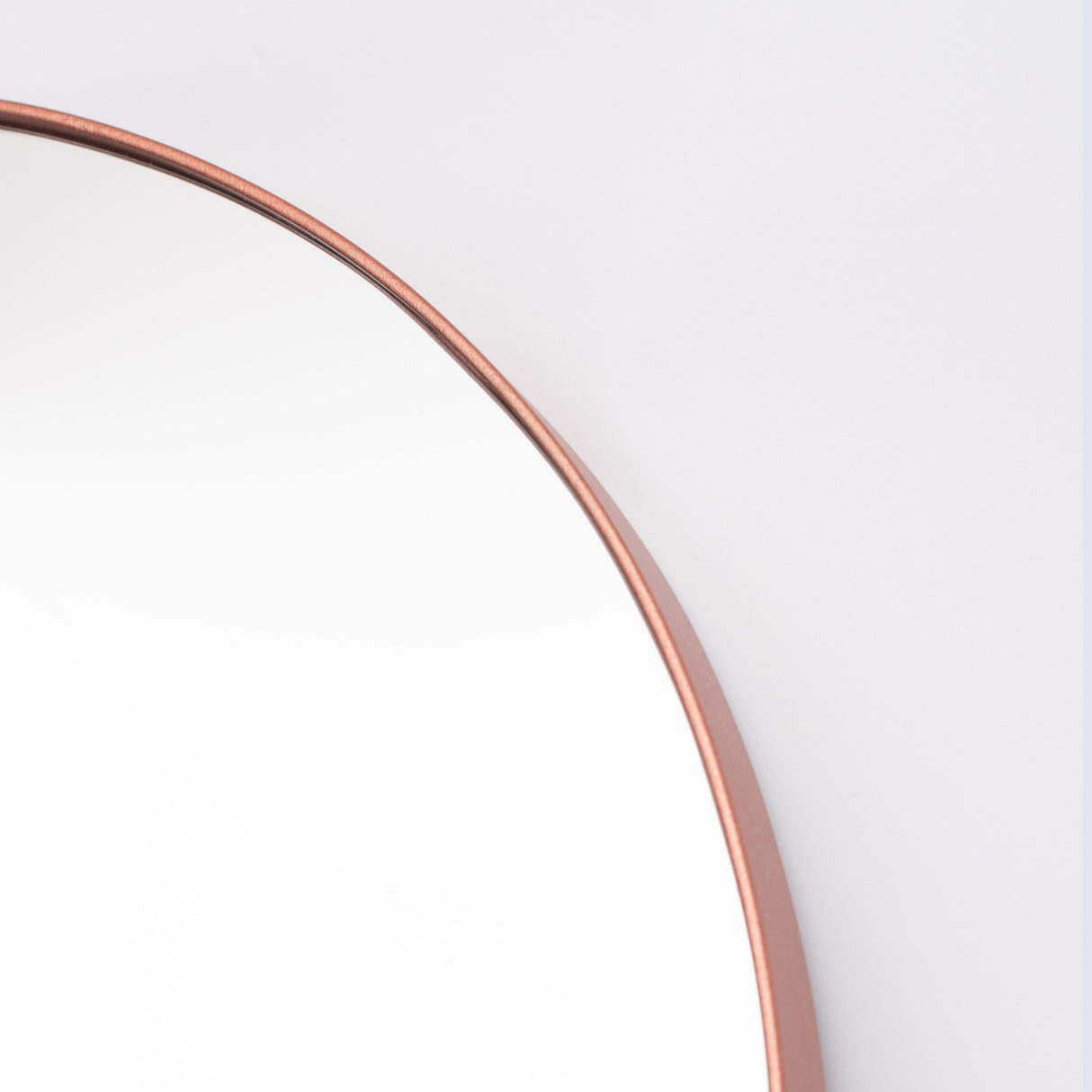 Espejo Visee Ovalado Cobre 80x180cm con Marco Metálico - Espejos Decorativos | Bylmo