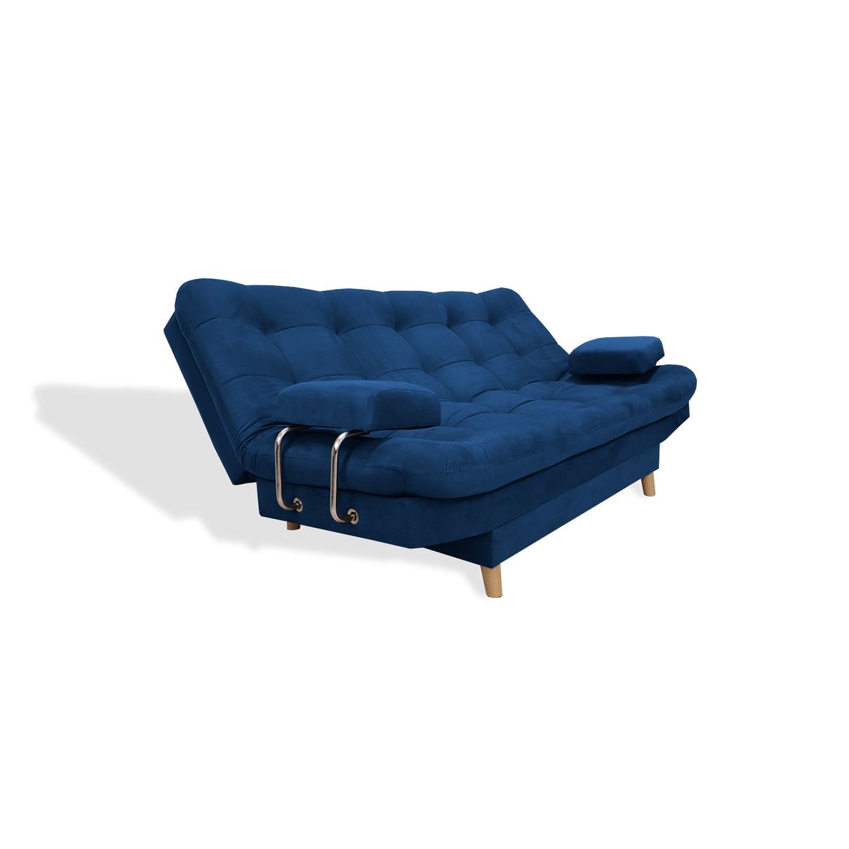 Sofacama Hauser Azul Petróleo 185x90cm de Tres Puestos - Sofas y Poltronas | Bylmo