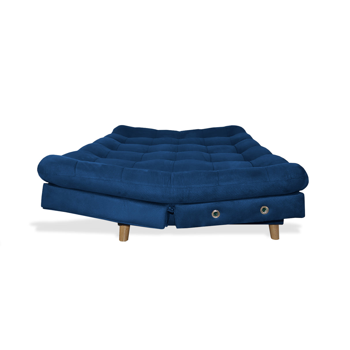 Sofacama Hauser Azul Petróleo 185x90cm de Tres Puestos - Sofas y Poltronas | Bylmo