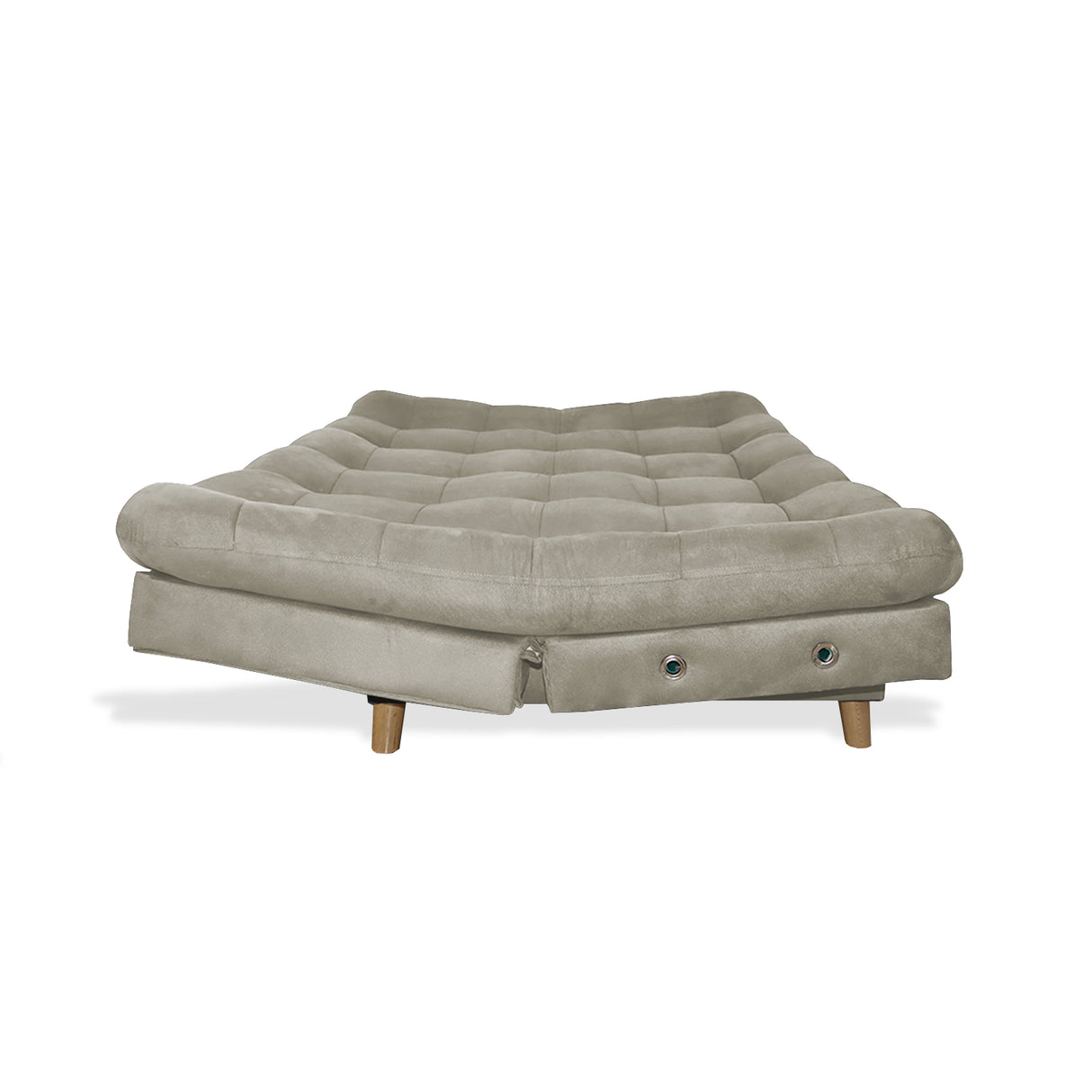 Sofacama Hauser Camel 185x90cm de Tres Puestos - Sofas y Poltronas | Bylmo
