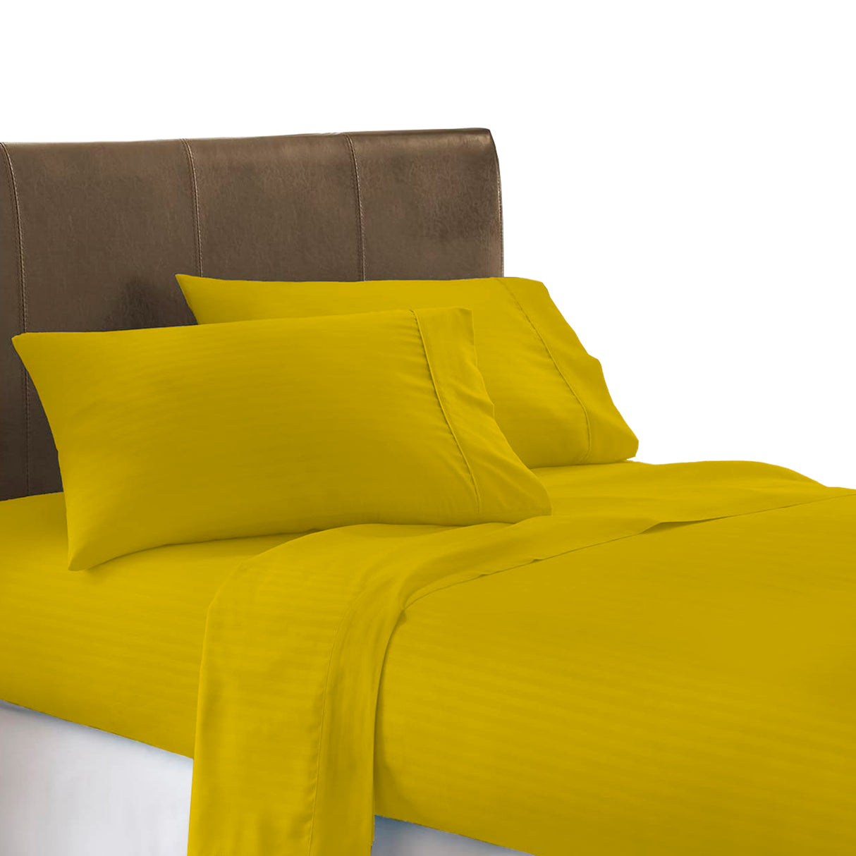 Edredón Ondino Mostaza Gris Claro Para Cama Doble 140x190cm - Tendidos y Cubrelechos | Bylmo
