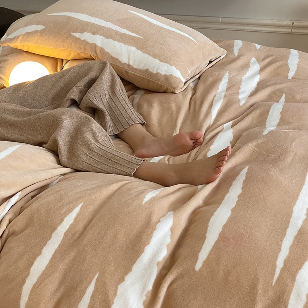 Duvet DiOrange Palo de Rosa Para Cama Doble 140x190cm Acolchado - Tendidos y Cubrelechos | Bylmo