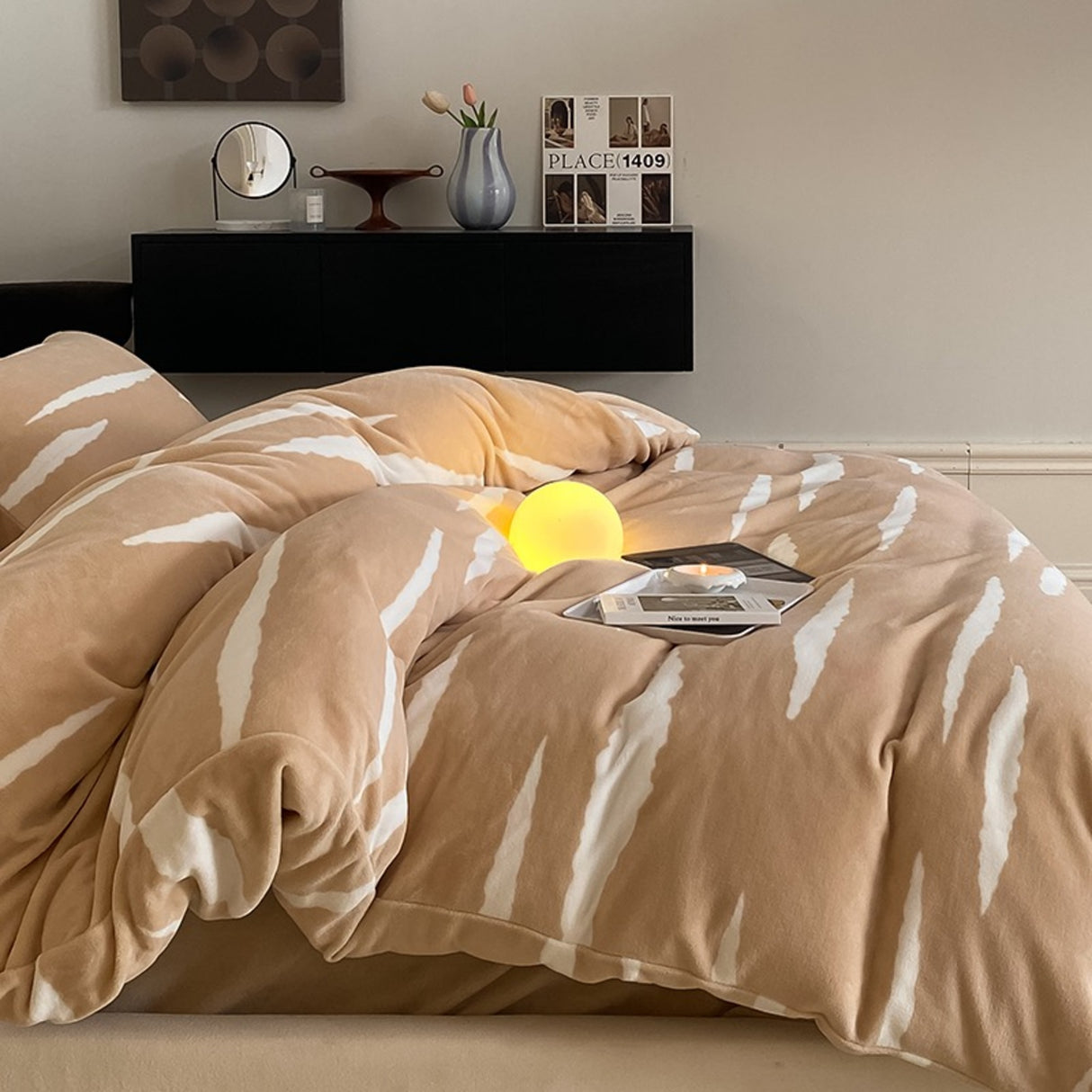 Duvet DiOrange Palo de Rosa Para Cama Queen 160x190cm Acolchado - Tendidos y Cubrelechos | Bylmo