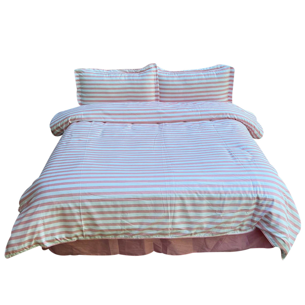 Duvet Bandeau Rosa Para Cama Doble 140x190cm Sin Acolchado - Tendidos y Cubrelechos | Bylmo