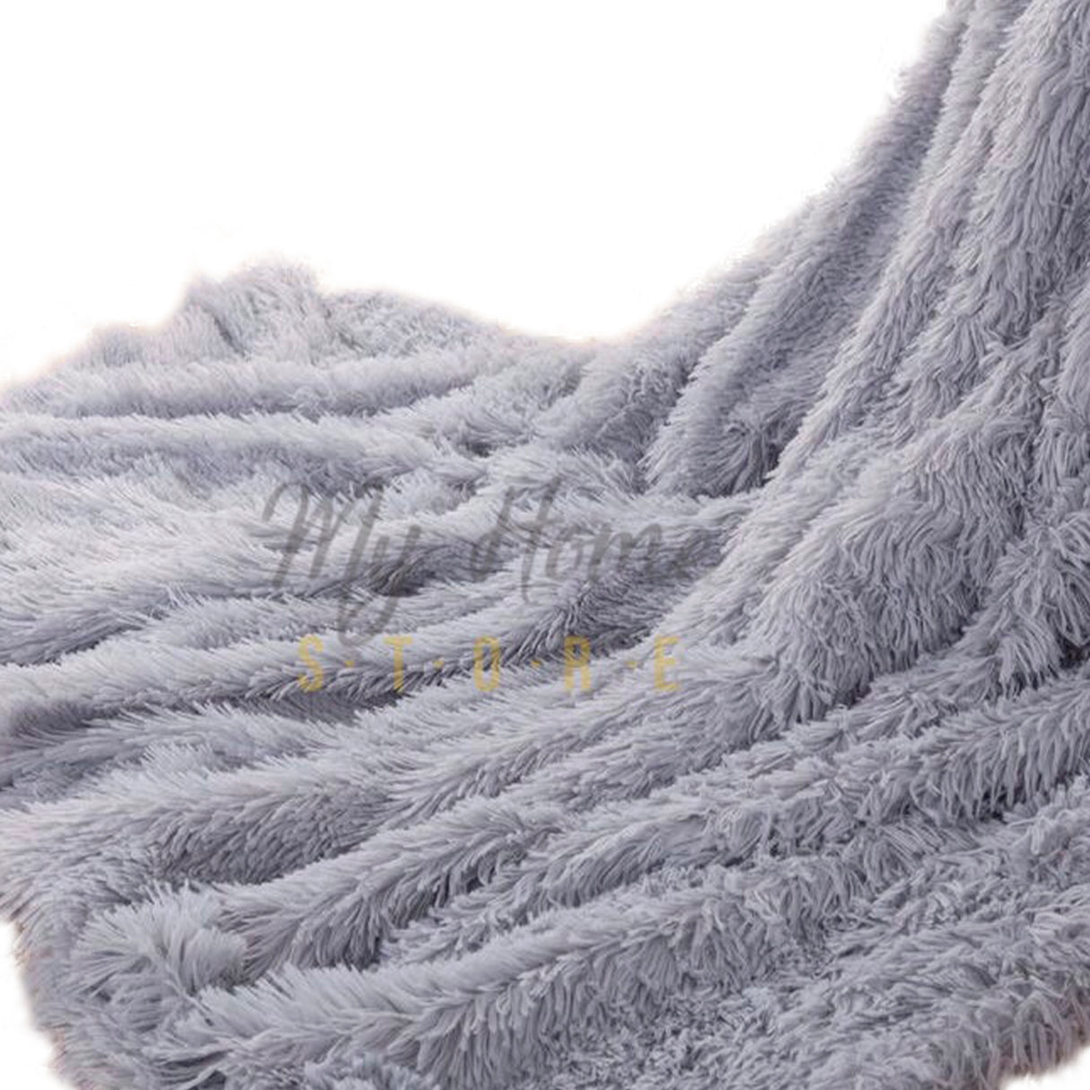 Cobija Ovejera Sheepard Gris 180x200 Muy Suave - Cobijas | Bylmo