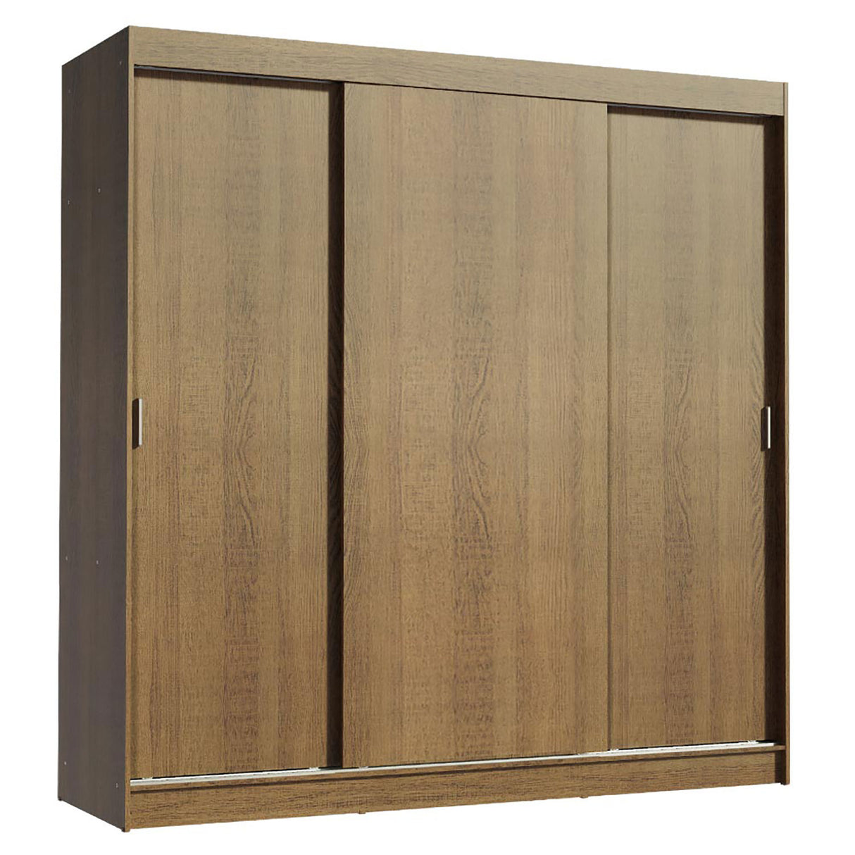 Closet Reno Marron 180x205cm sin Espejo y con cuatro Cajones - Closets | Bylmo