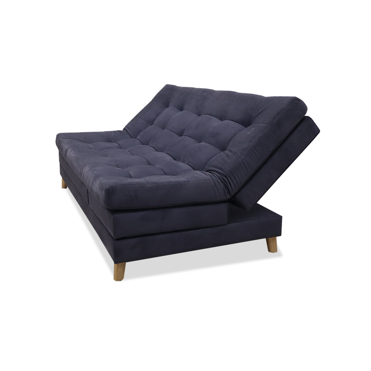 Sofacama Bieri Gris 180x95cm de Tres Puestos Reclinable - Sofas y Poltronas | Bylmo
