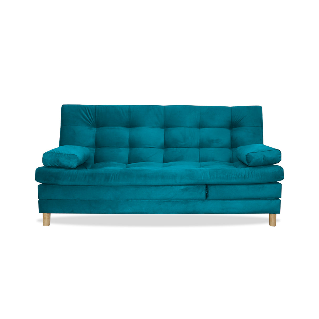 Sofacama Bieri Turquesa 180x95cm de Tres Puestos Reclinable - Sofas y Poltronas | Bylmo