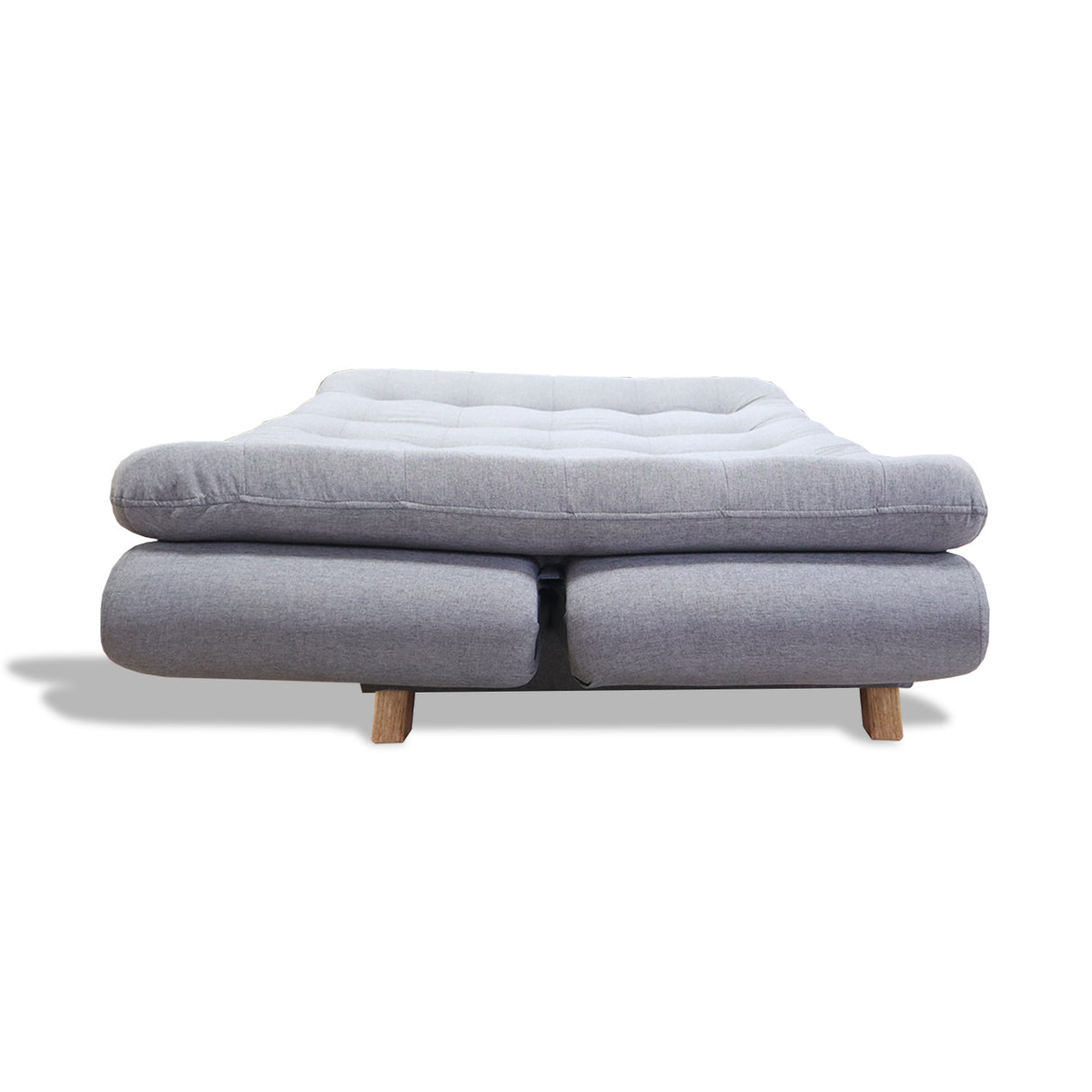 Sofacama Lehmann Gris 175x90cm de Tres Puestos Reclinable - Sofas y Poltronas | Bylmo