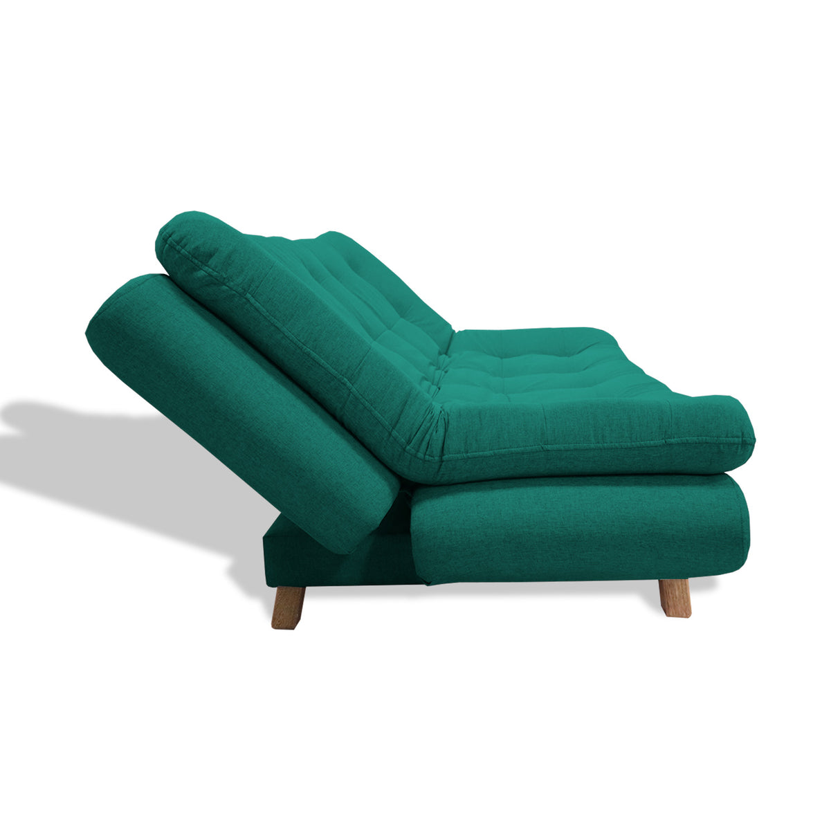 Sofacama Lehmann Verde 175x90cm de Tres Puestos Reclinable - Sofas y Poltronas | Bylmo