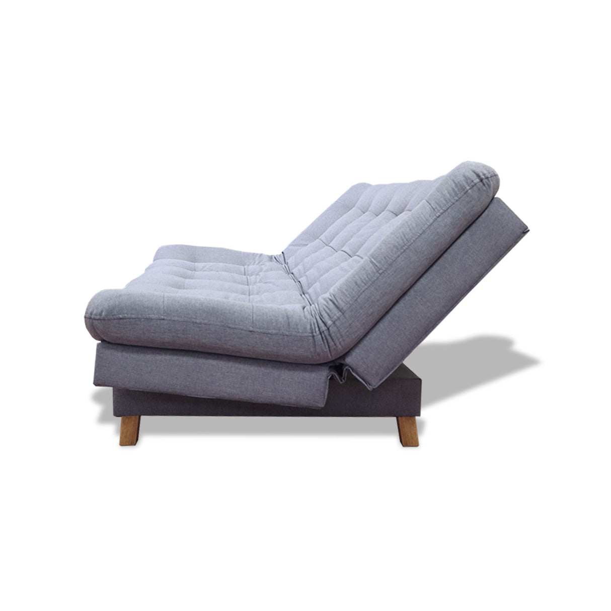 Sofacama Widmer Gris 185x90cm de Tres Puestos Reclinable - Sofas y Poltronas | Bylmo