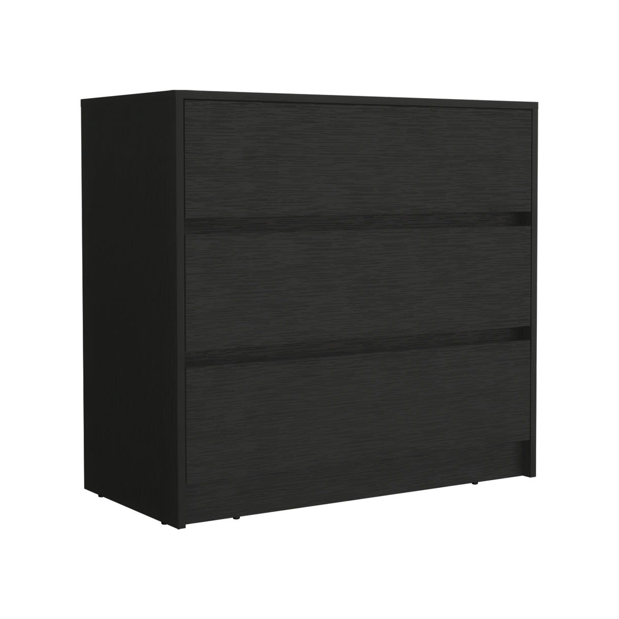 Cajonera Austin Wengue 85x80cm con Tres Cajones - Cajoneras y Comodas | Bylmo