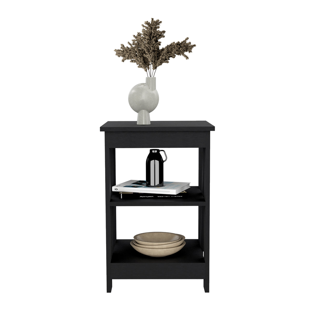 Mesa Auxiliar Taylor Wengue 40x60.6cm Rectangular con Patas - Mesas Auxiliares | Bylmo