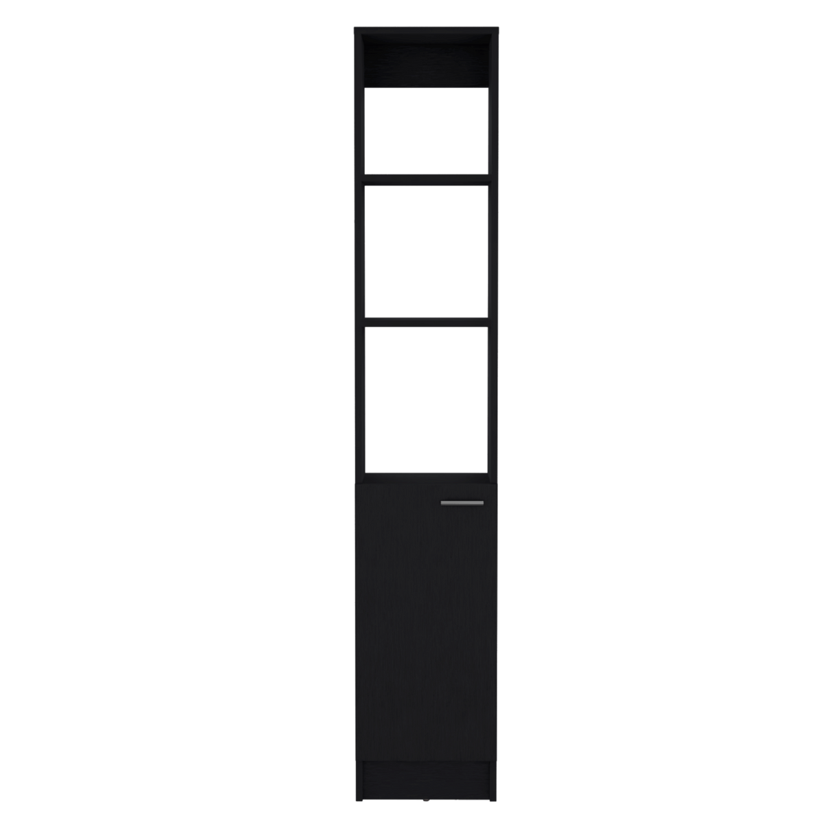 Armario de Baño Parks Wengue 33.1x180.6cm de Piso con Tres Entrepaños - Muebles para Baño | Bylmo