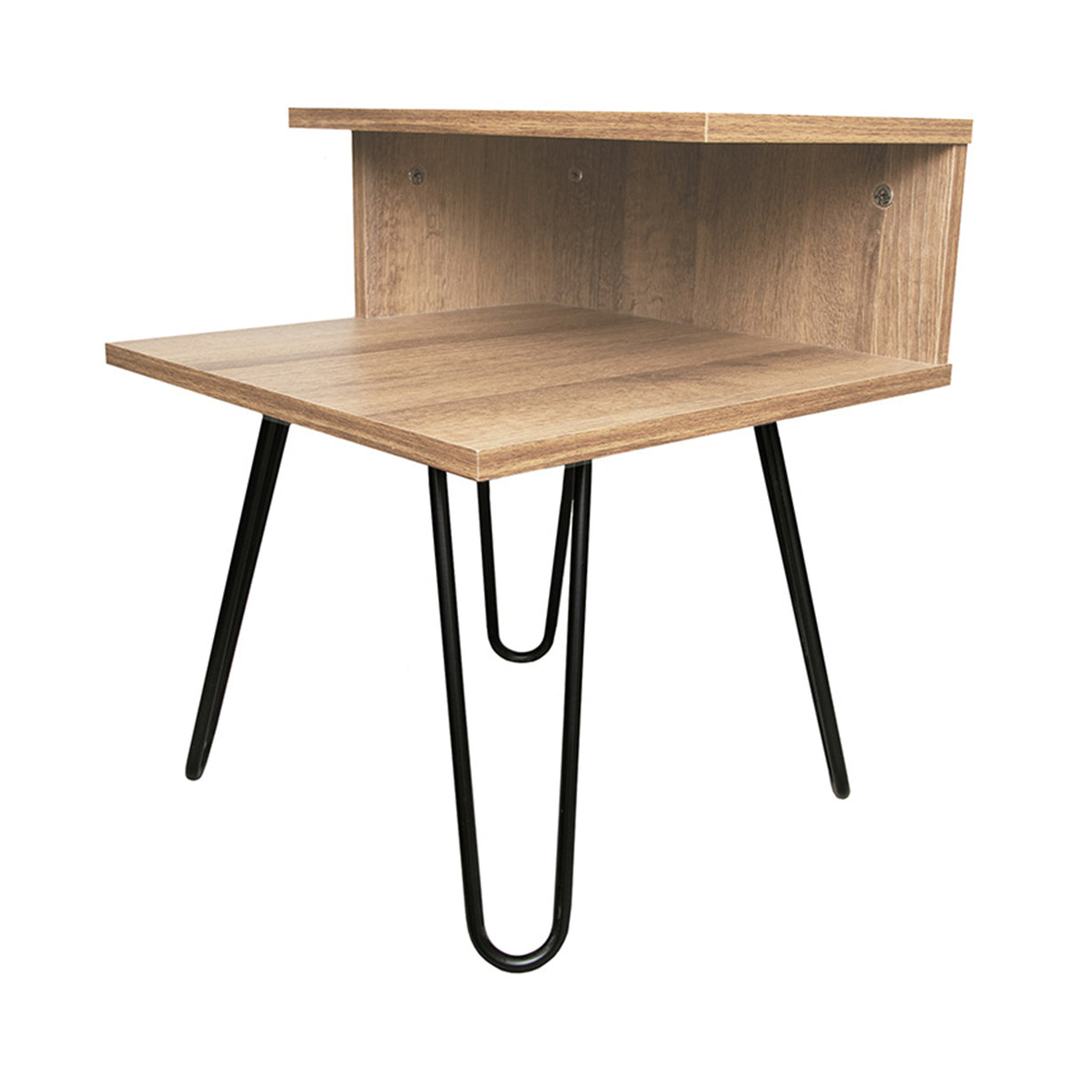 Mesa de Noche Montevideo Beige 40x50cm Con Patas - Mesas de Noche | Bylmo