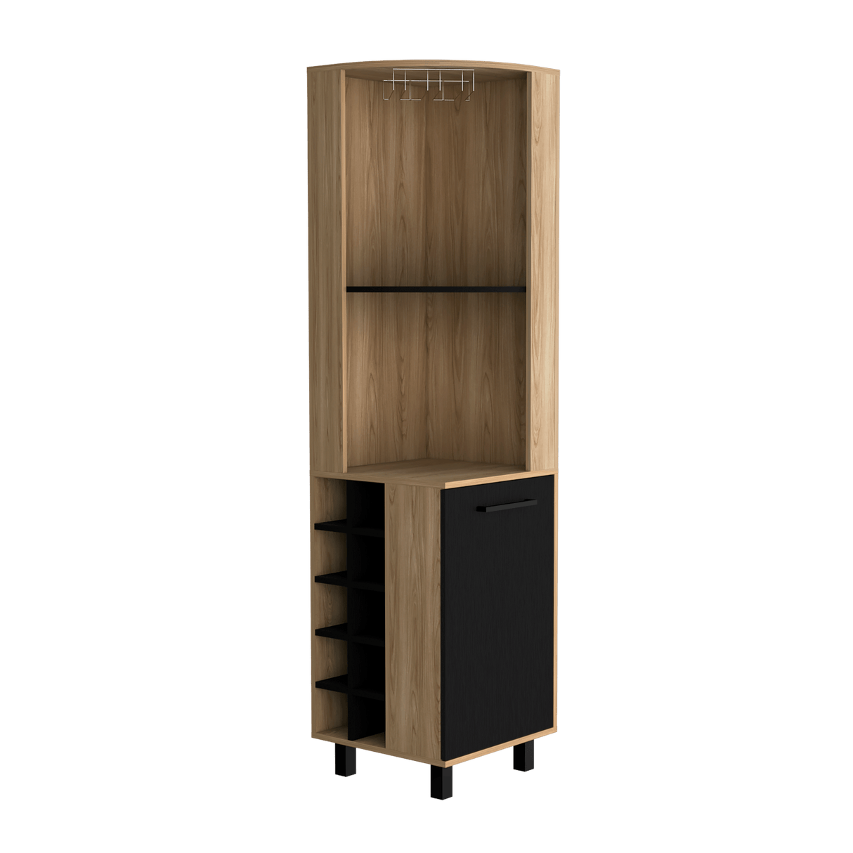 Bar Esquinero Kaia Fresno Europeo 45x180cm con Patas - Bares | Bylmo