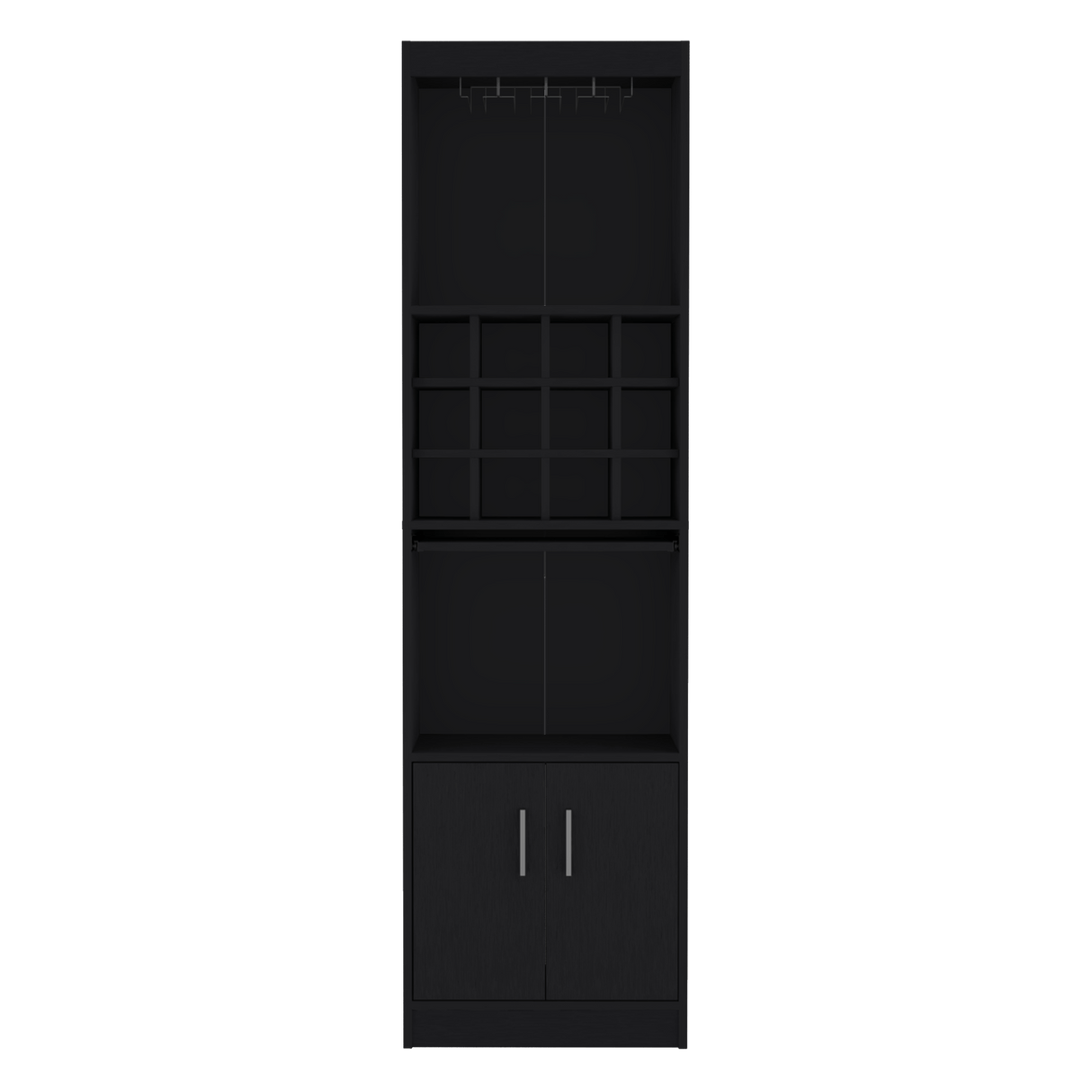 Bar Alto Kevil Wengue 51x180.6cm de Piso - Bares | Bylmo