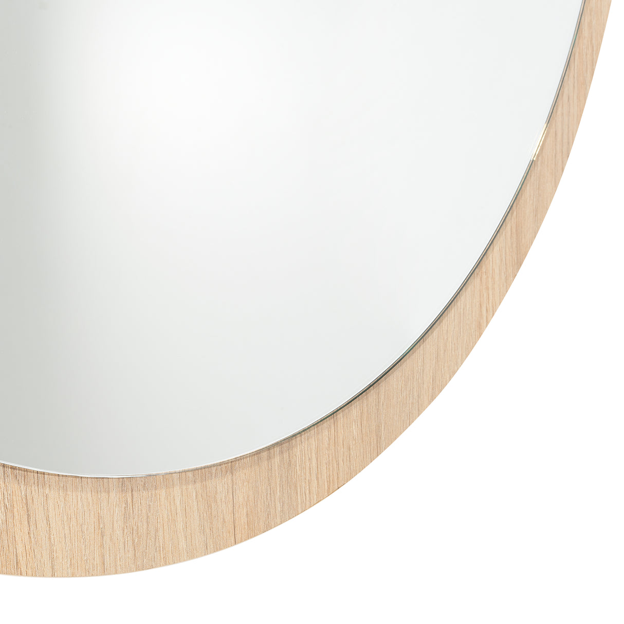Espejo Ary 80x80cm Redondo Con Marco en Madera - Espejos Decorativos | Bylmo