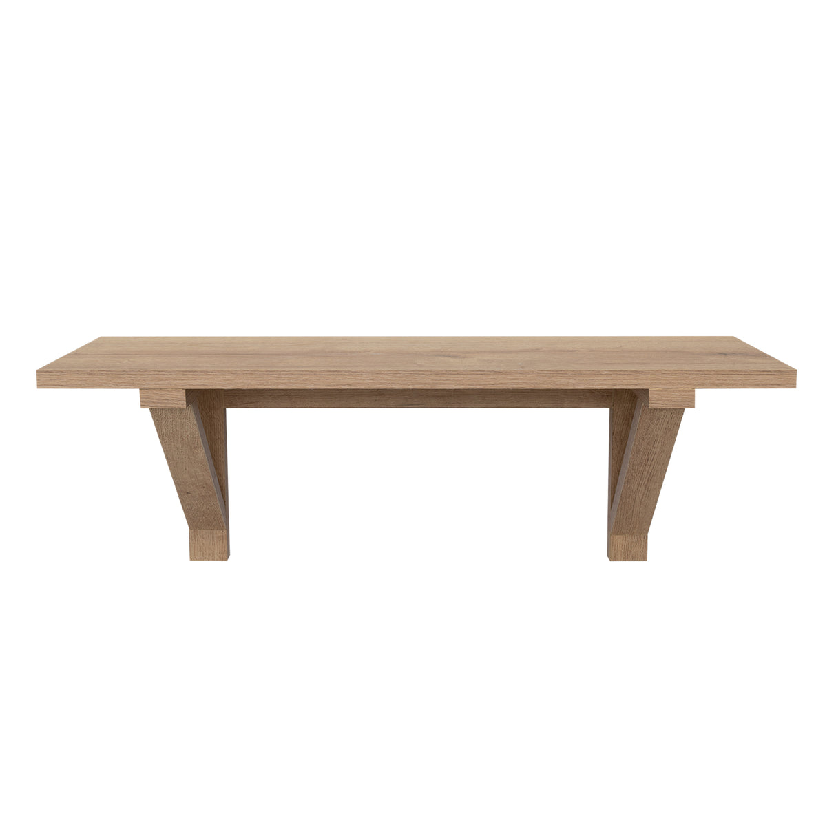 Repisa Bella Cafe 22x60cm Rectangular - Repisas y Percheros | Bylmo