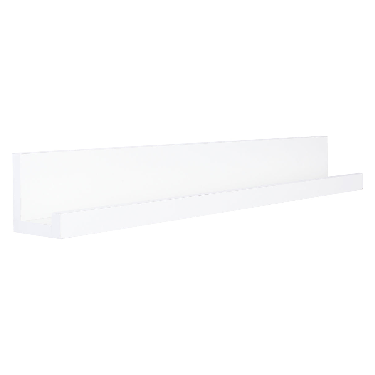 Repisa Julia Blanco 10x75cm en Forma de J - Repisas y Percheros | Bylmo