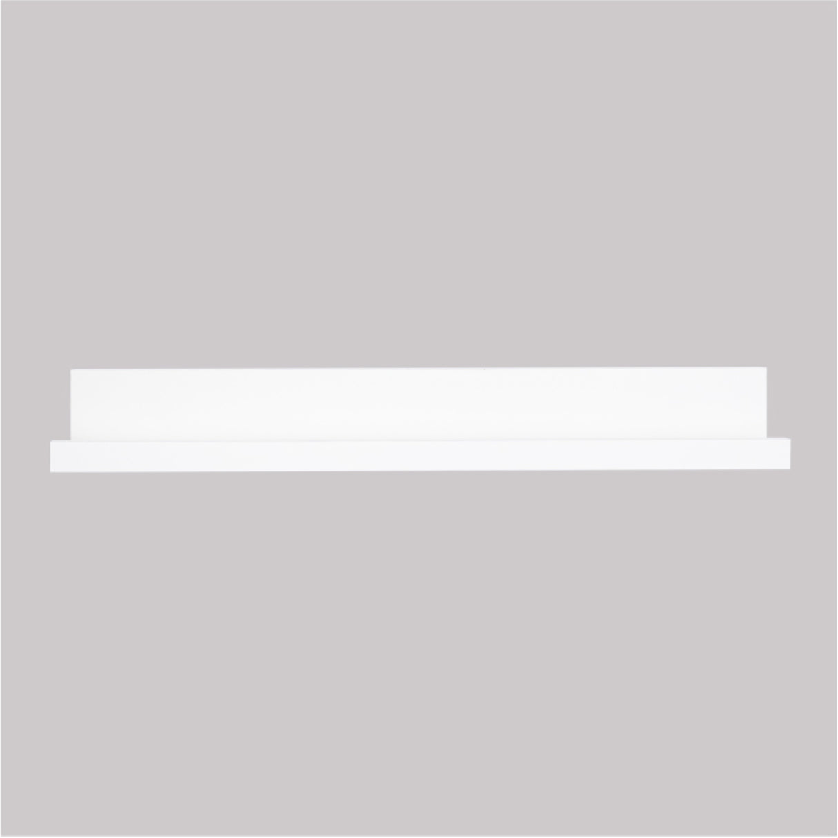 Repisa Julia Blanco 10x75cm en Forma de J - Repisas y Percheros | Bylmo