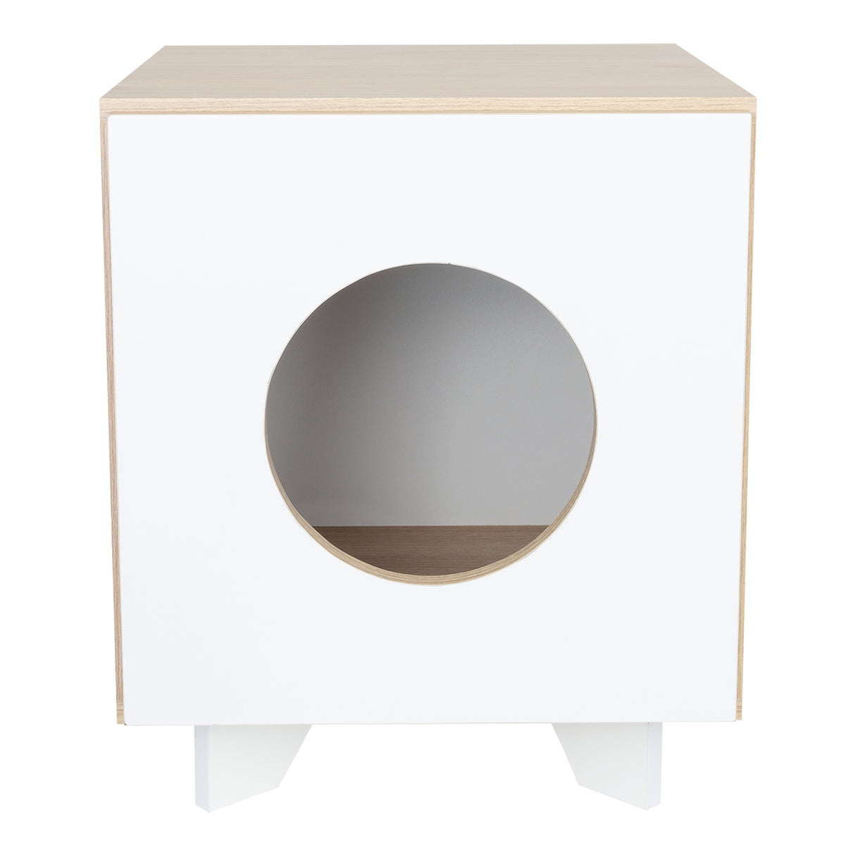 Arenero Lira Cafe 40x53cm Para Gatos Medianos - Muebles para Mascotas | Bylmo