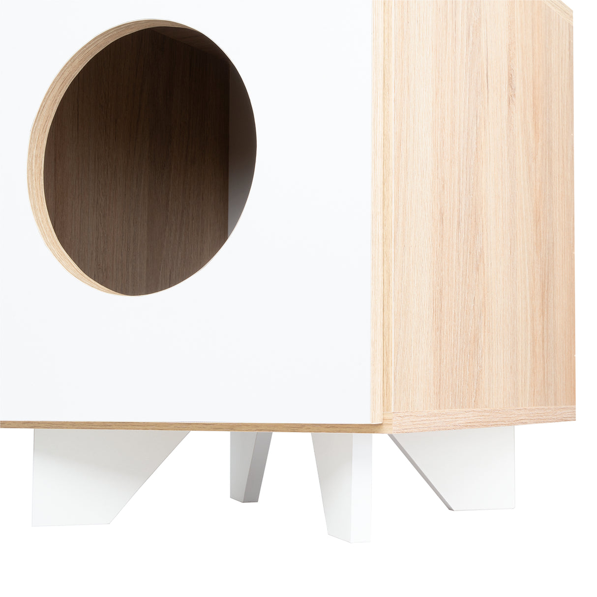 Arenero Lira Cafe 40x53cm Para Gatos Medianos - Muebles para Mascotas | Bylmo