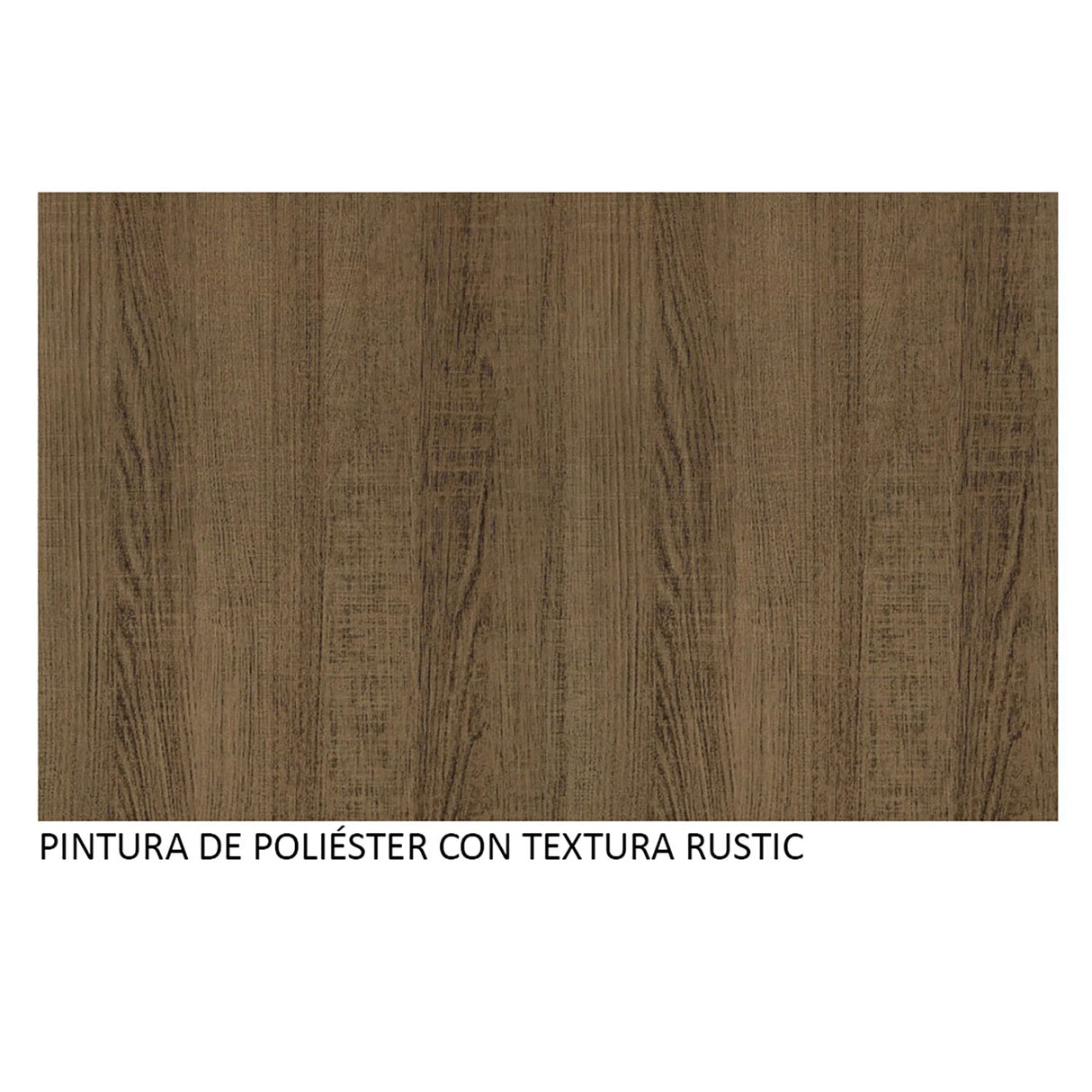 Cocina Integral Emilly Fit Marron 229x201cm con Mesón de Madera - Cocinas | Bylmo