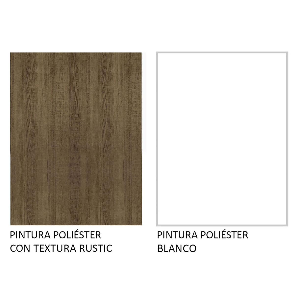 Cocina Integral Emilly Marron y Blanco 229x186cm con Mesón de Acero Inoxidable - Cocinas | Bylmo
