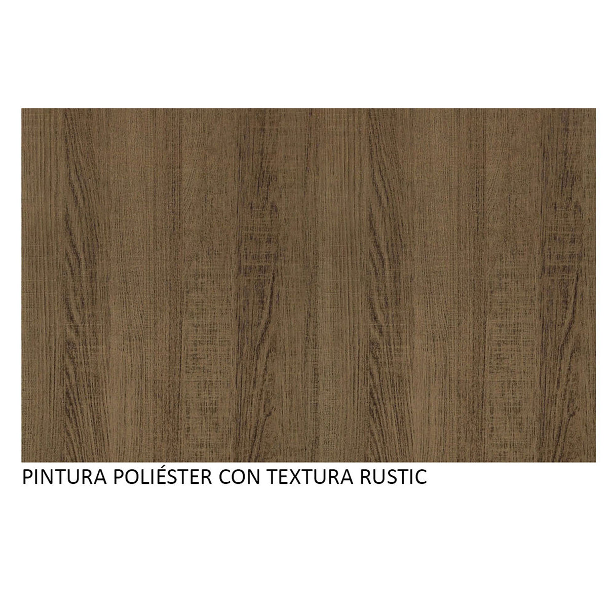 Cocina Integral Emilly Marron 293x186cm con Mesón de Madera - Cocinas | Bylmo