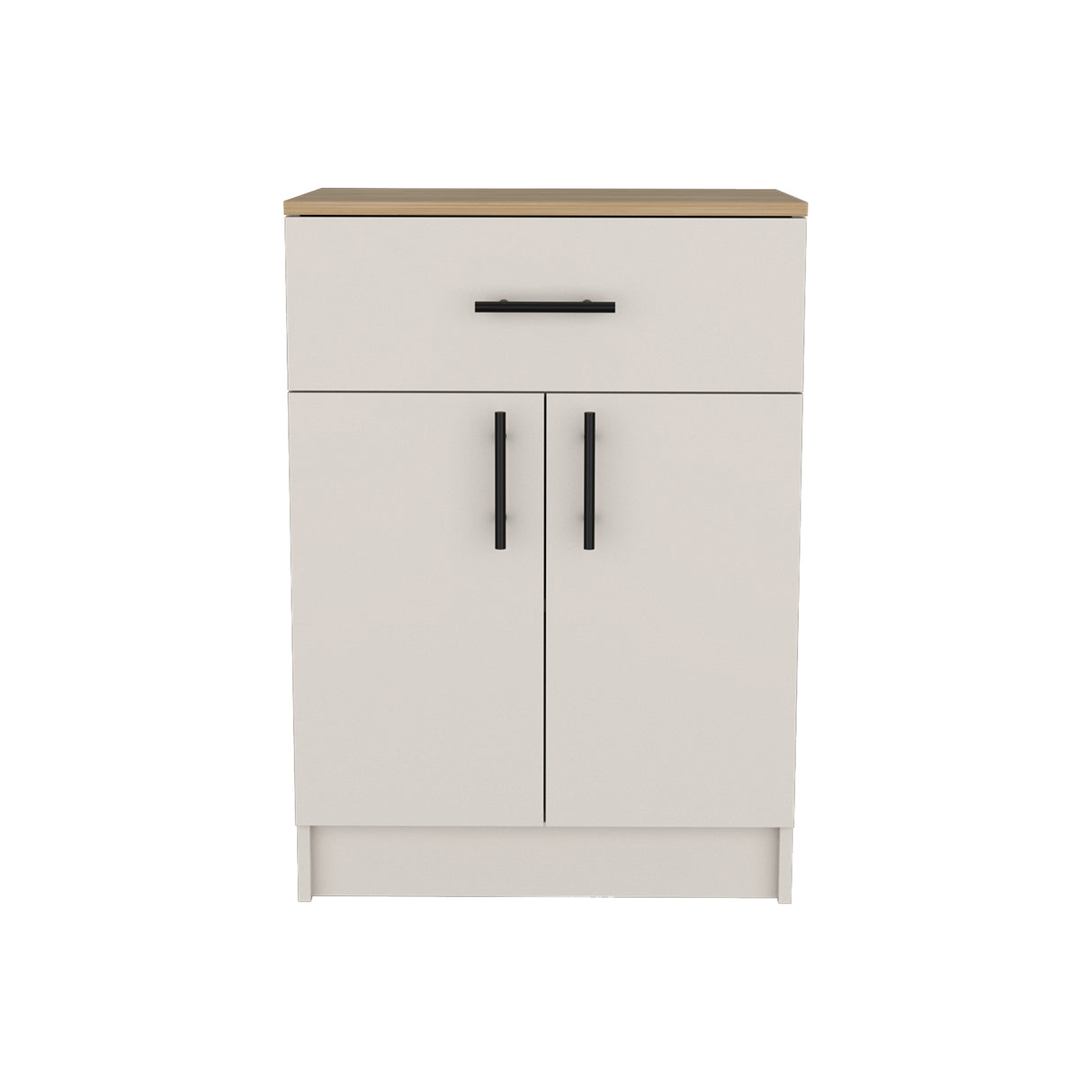 Alacena Mayorca Capri y Fresno Europeo 60x85.1cm sin Patas - Alacenas y Muebles Microondas | Bylmo
