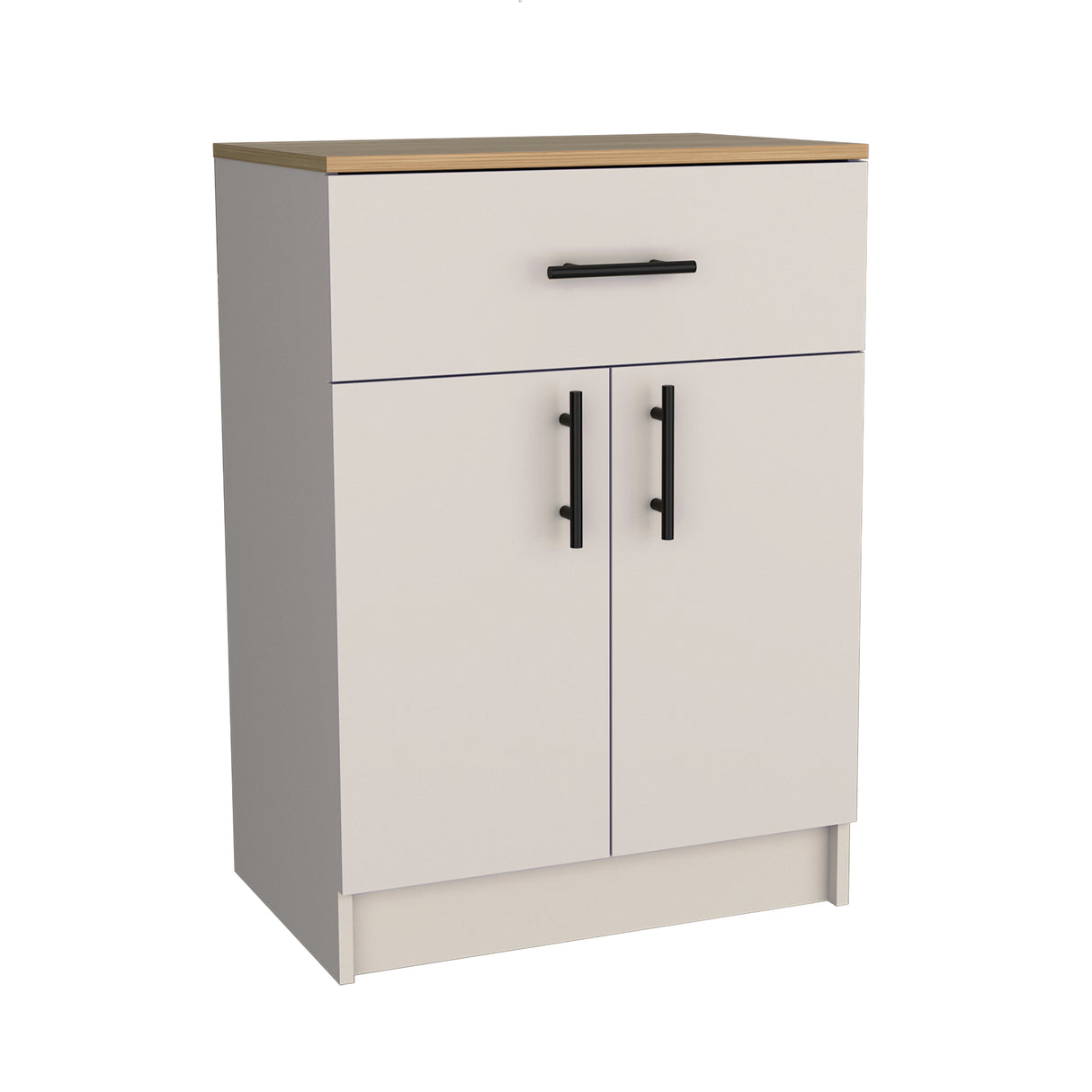 Alacena Mayorca Capri y Fresno Europeo 60x85.1cm sin Patas - Alacenas y Muebles Microondas | Bylmo