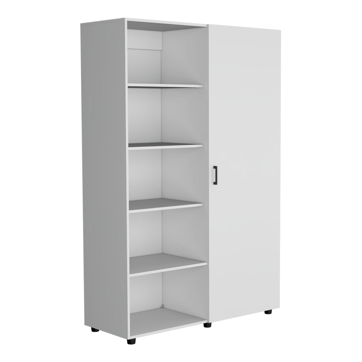 Closet Eco 120 Blanco 120.1x184cm Con Seis Compartimientos - Closets | Bylmo