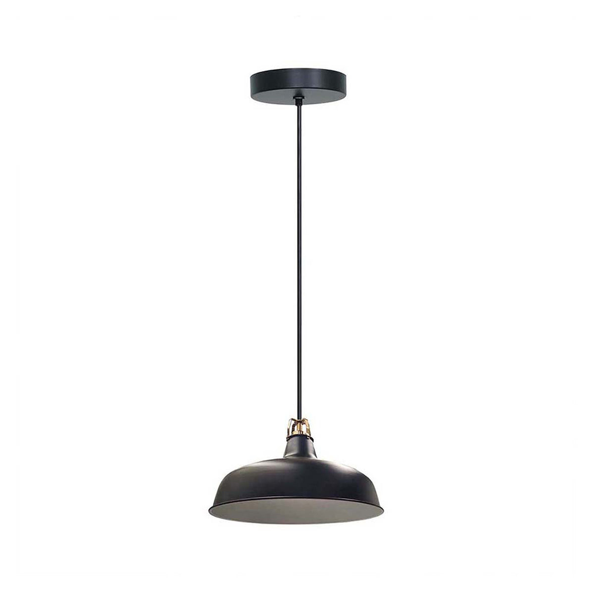 Lámpara Colgante Yang Negro 30x110cm de Techo con Bombilla - Iluminacion | Bylmo