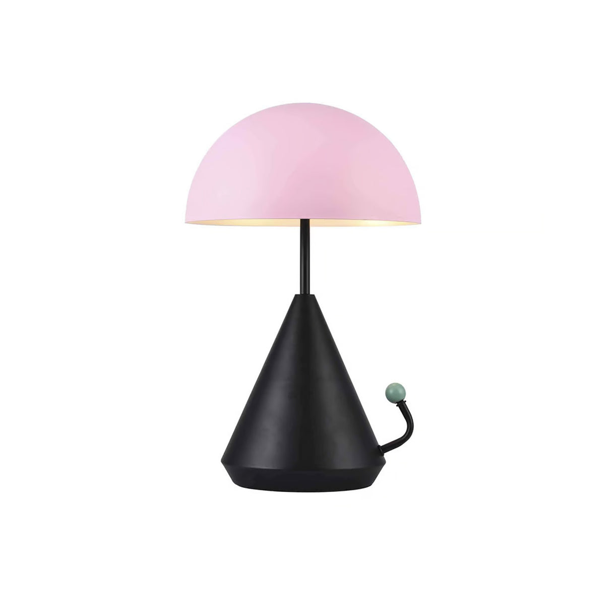 Lámpara de Mesa Throne Negro 30x43cm con Bombilla - Iluminacion | Bylmo