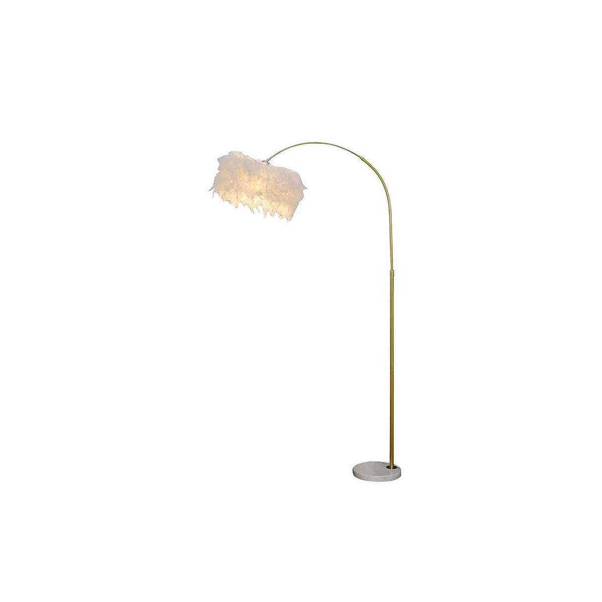 Lámpara De Piso Dani Blanco 55x185cm Con Bombilla LED - Iluminacion | Bylmo