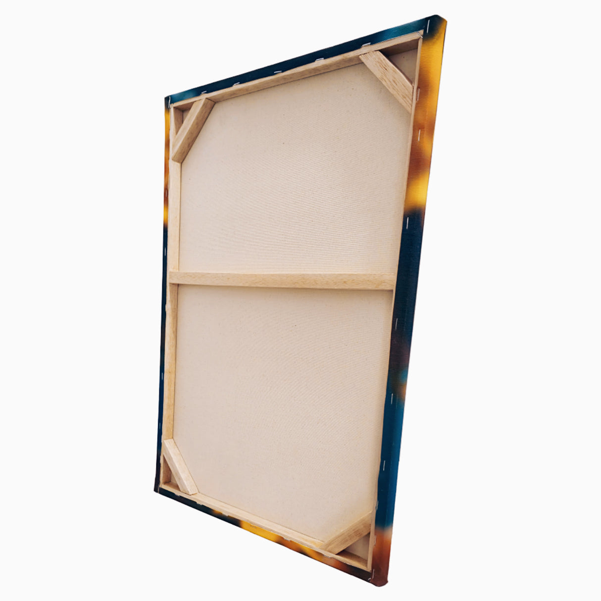 Set 3 Cuadros de Lienzo Abstracto 104x76cm Decorativos - Cuadros | Bylmo