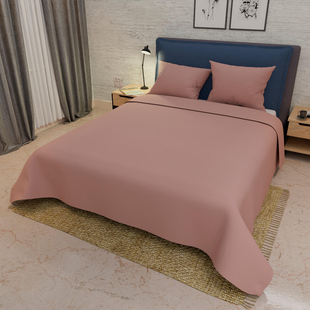Juego de Sabanas My House Palo De Rosa para Cama Semidoble 120 X 190 Cm Fondo Entero - Sabanas | Bylmo