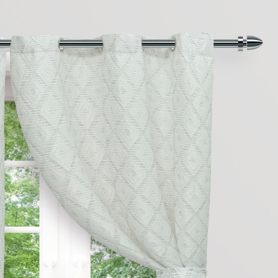 Cortina Fique Negra 270x220cm Horizontal Argolla - Cortinas y Persianas | Bylmo