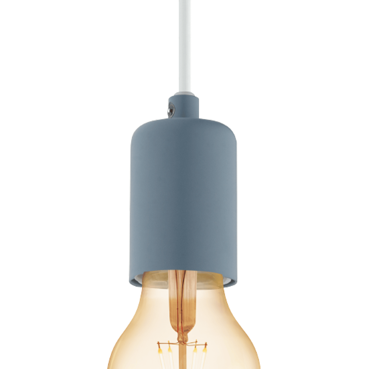 Lámpara Colgante Vintage Azul Diseño Único 150cm - Iluminacion | Bylmo
