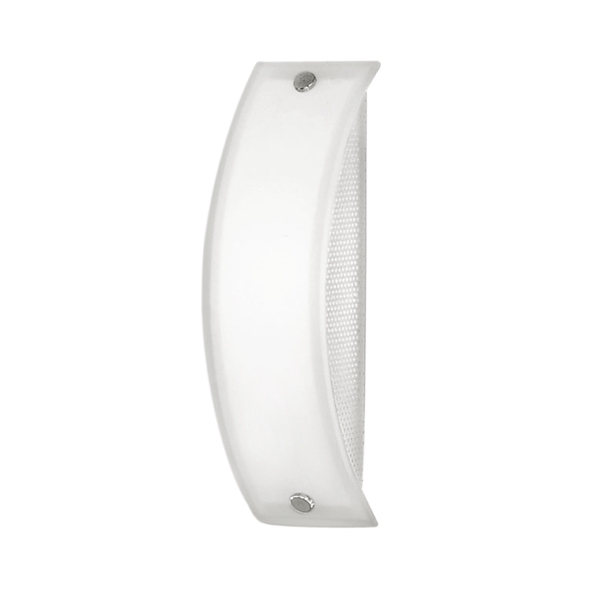 Lámpara de Pared Minimalista 1 Luz ACERO Blanco 26x26cm LED - Iluminacion | Bylmo