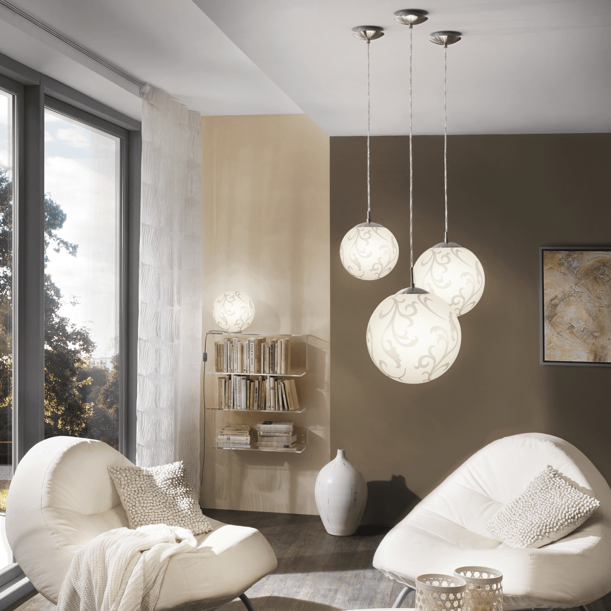 Lámpara Colgante Contemporáneo Gris Acero Ajustable 1.6kg - Iluminacion | Bylmo