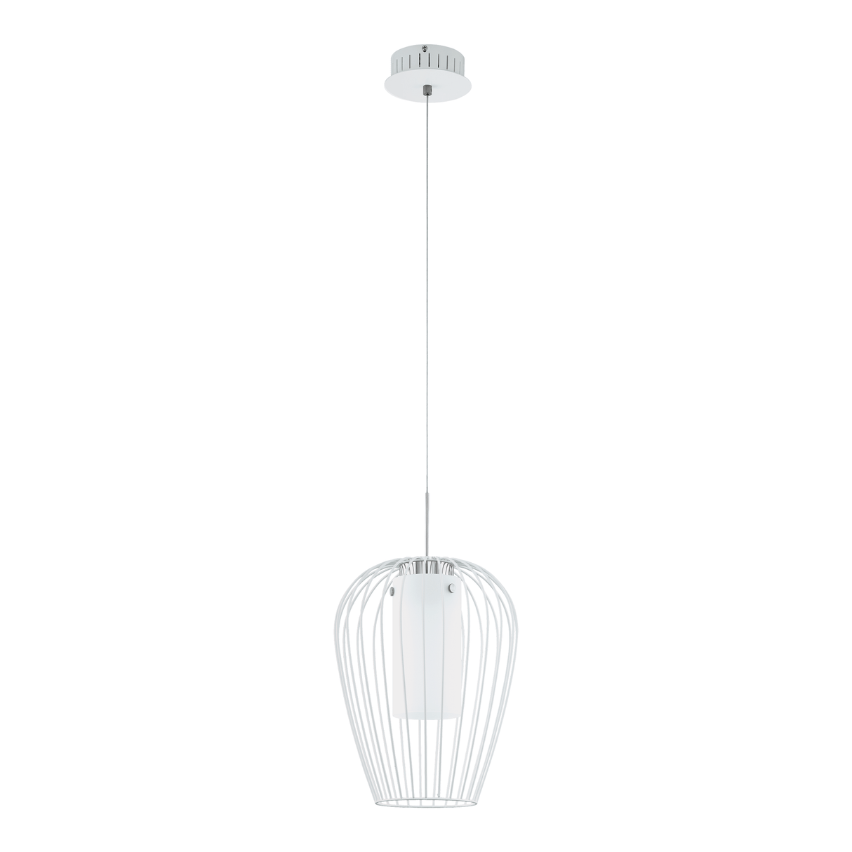 Lámpara Colgante Minimalista 3 Luces Blanca 110V 800 Lm 160 - Iluminacion | Bylmo
