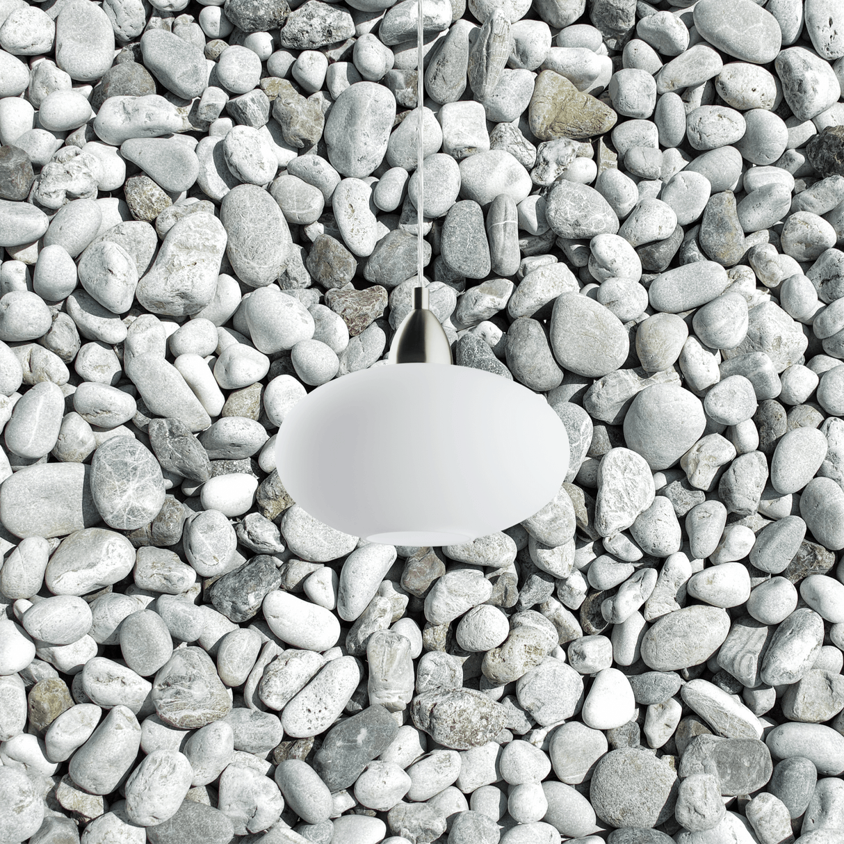 Lámpara Colgante Contemporáneo Gris Acero 1 Luz 26x6x110cm LED - Iluminacion | Bylmo