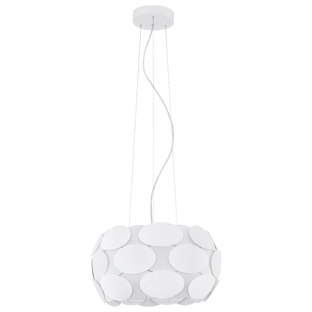 Lámpara Colgante Minimalista Blanco 110cm Diseño Exclusivo - Iluminacion | Bylmo
