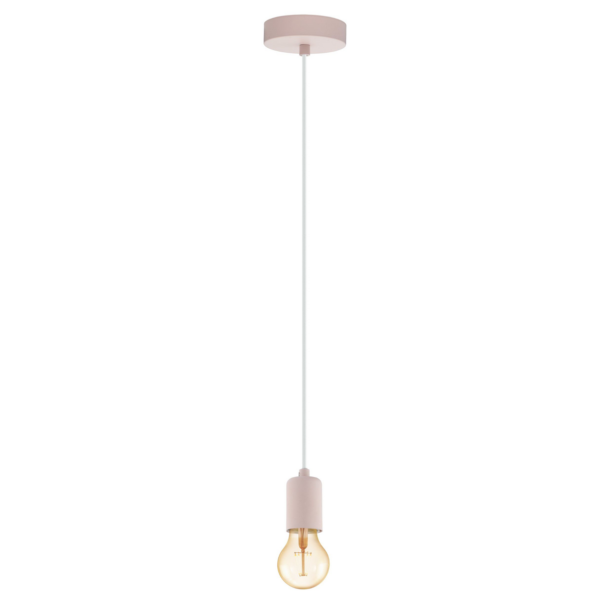 Lámpara Colgante Vintage Rosa Diseño exclusivo Ajustable - Iluminacion | Bylmo