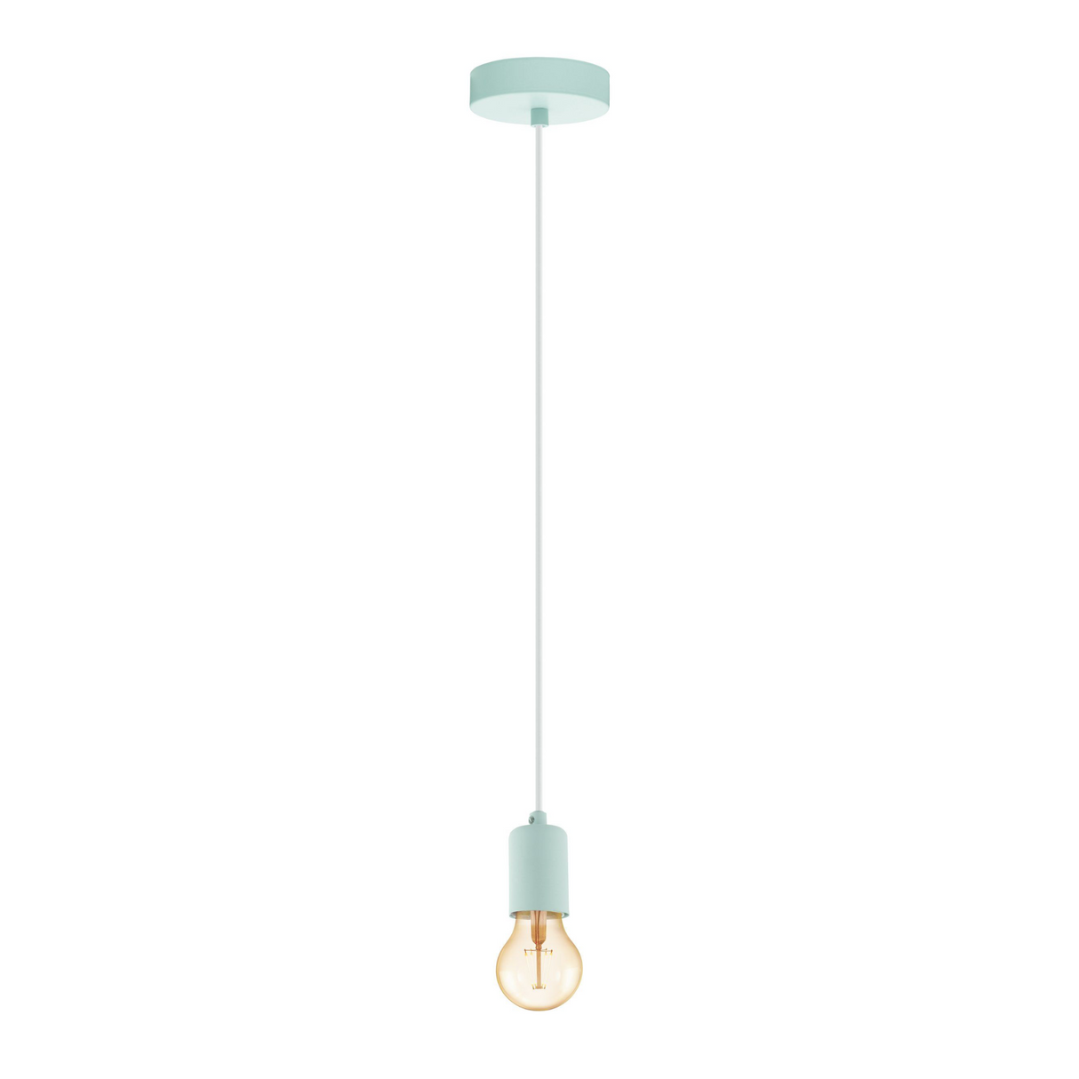 Lámpara Colgante Vintage Verde Diseño Único y Elegante. - Iluminacion | Bylmo